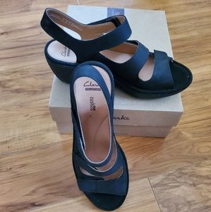 Clark's Wedge Sandals